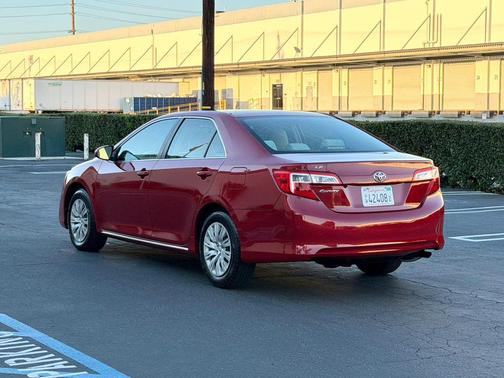 Barcelona Red Metallic 2012 Toyota Camry LE