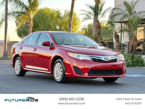 Barcelona Red Metallic 2012 Toyota Camry LE