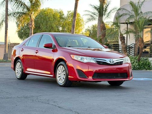 Barcelona Red Metallic 2012 Toyota Camry LE