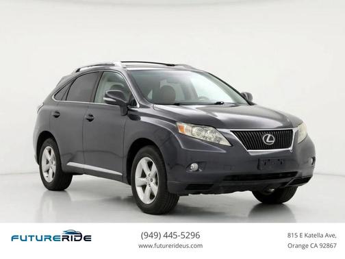 Grey 2010 Lexus RX 350 Base