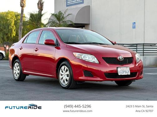 Barcelona Red Metallic 2010 Toyota Corolla LE