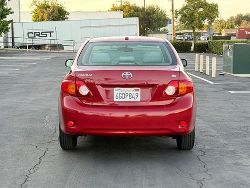 Barcelona Red Metallic 2010 Toyota Corolla LE
