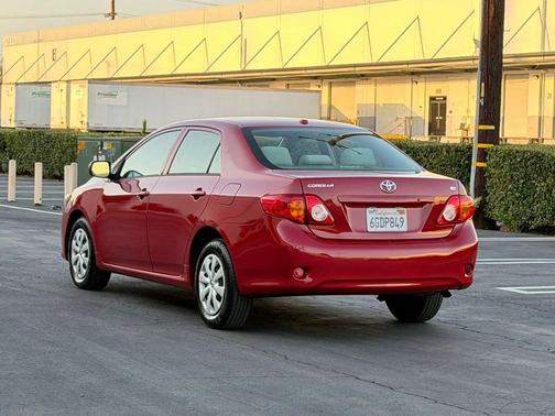 Barcelona Red Metallic 2010 Toyota Corolla LE