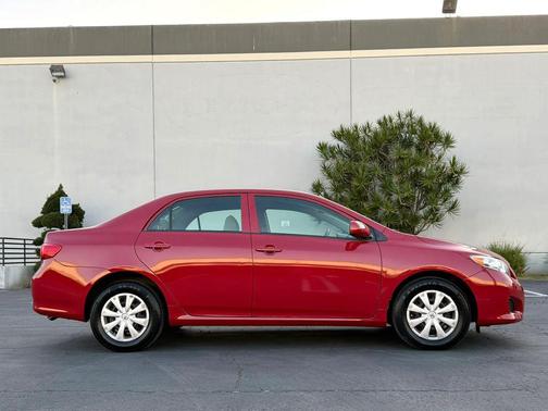 Barcelona Red Metallic 2010 Toyota Corolla LE