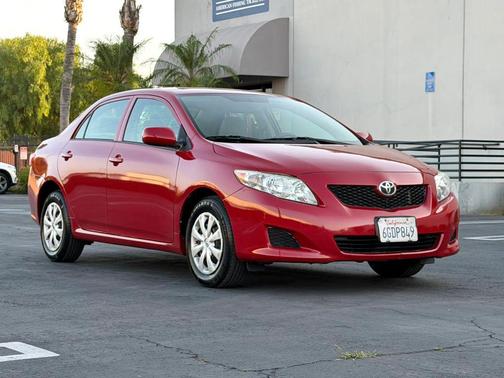 Barcelona Red Metallic 2010 Toyota Corolla LE