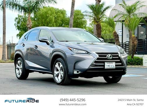 Grey 2017 Lexus NX 200t F Sport