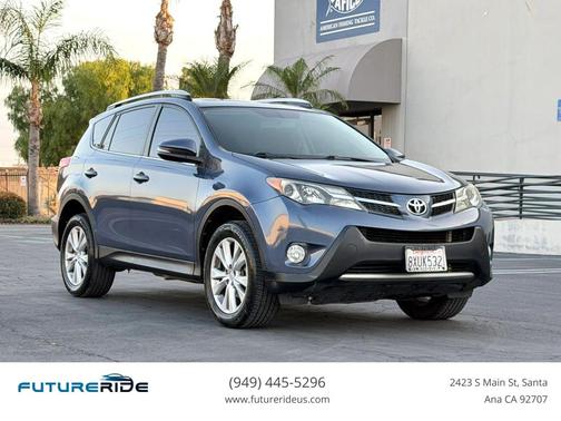 Shoreline Blue Pearl 2013 Toyota RAV4 Limited