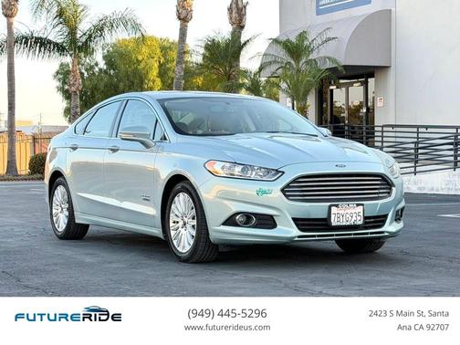 Blue 2013 Ford Fusion Energi SE Luxury