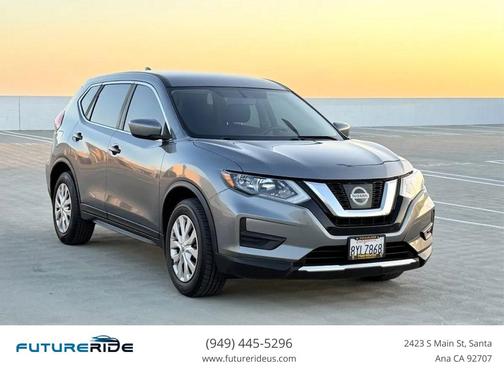 Silver 2017 Nissan Rogue S