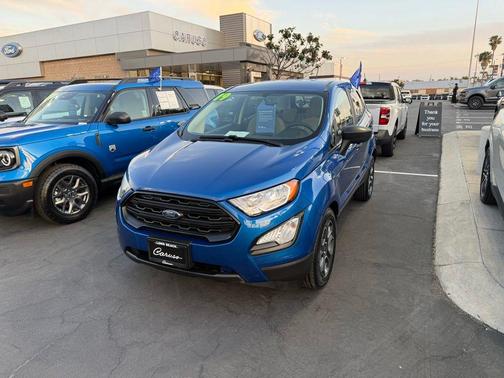 Lightning Blue Metallic 2019 Ford EcoSport S