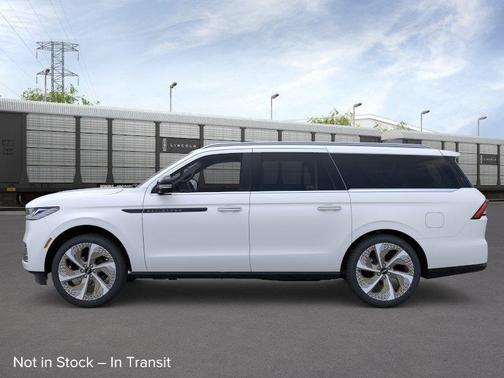White 2026 Lincoln Navigator L Black Label