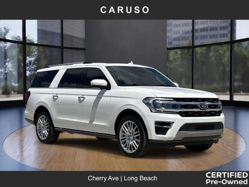 White Metallic 2024 Ford Expedition Max Limited