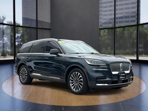 Blue Metallic 2023 Lincoln Aviator Reserve RWD