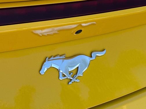 Yellow 2024 Ford Mustang EcoBoost Premium