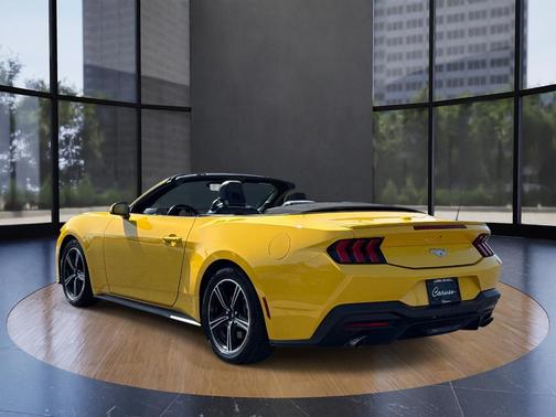 Yellow 2024 Ford Mustang EcoBoost Premium
