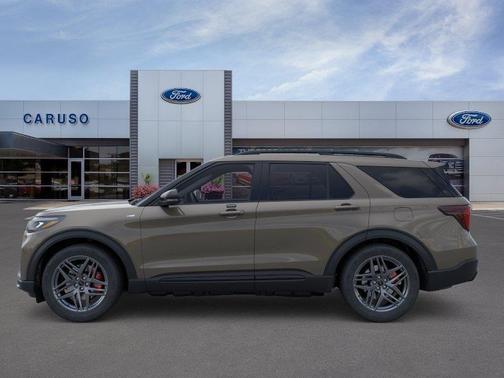Gray 2026 Ford Explorer ST-Line