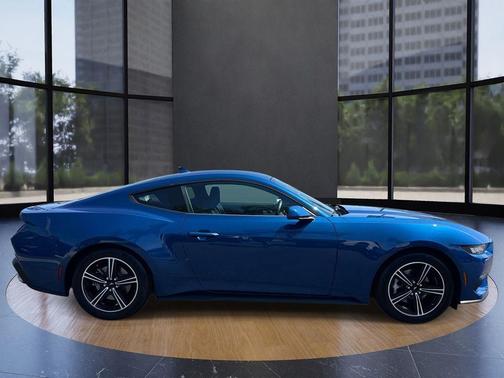 Atlas Blue Metallic 2024 Ford Mustang EcoBoost Premium