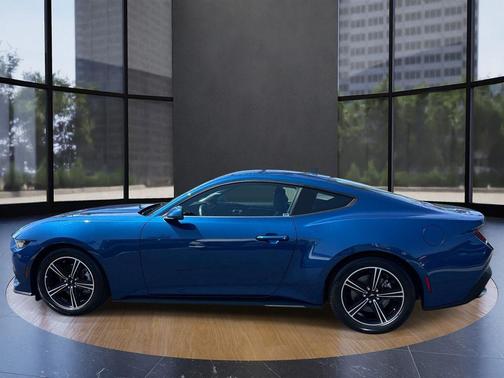 Atlas Blue Metallic 2024 Ford Mustang EcoBoost Premium