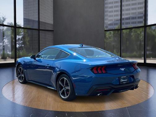 Atlas Blue Metallic 2024 Ford Mustang EcoBoost Premium