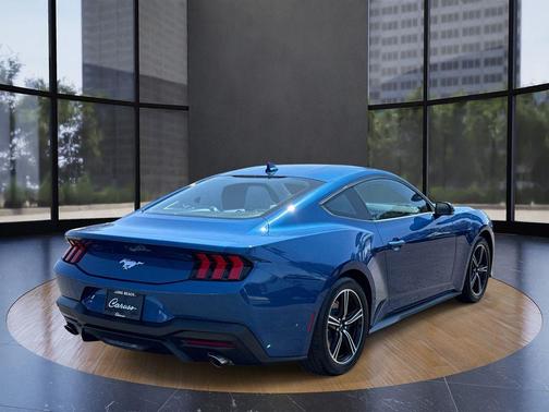 Atlas Blue Metallic 2024 Ford Mustang EcoBoost Premium