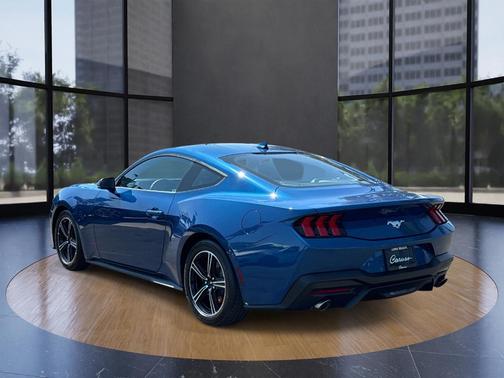 Atlas Blue Metallic 2024 Ford Mustang EcoBoost Premium