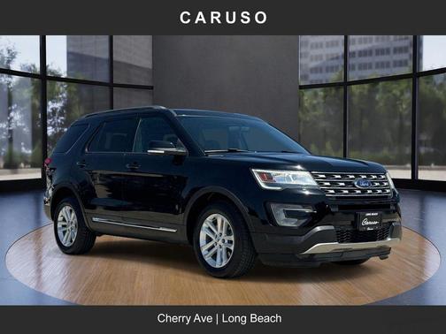 Shadow Black 2017 Ford Explorer XLT