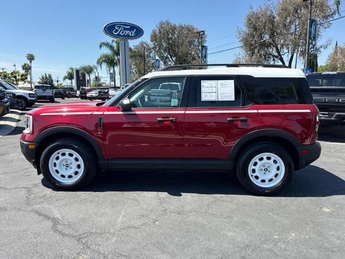 Ruby Red Metallic 2025 Ford Bronco Sport Heritage