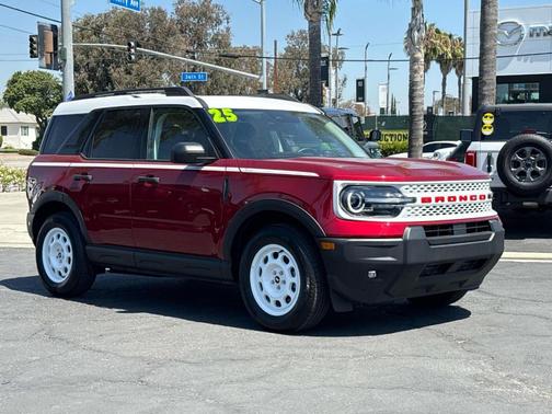 Ruby Red Metallic 2025 Ford Bronco Sport Heritage