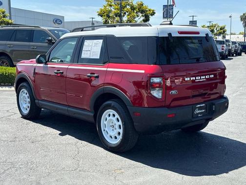 Ruby Red Metallic 2025 Ford Bronco Sport Heritage
