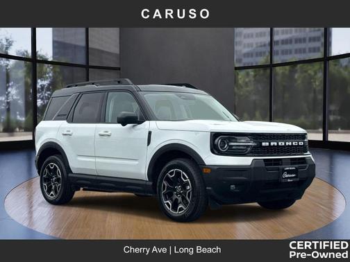 Oxford White 2025 Ford Bronco Sport Outer Banks