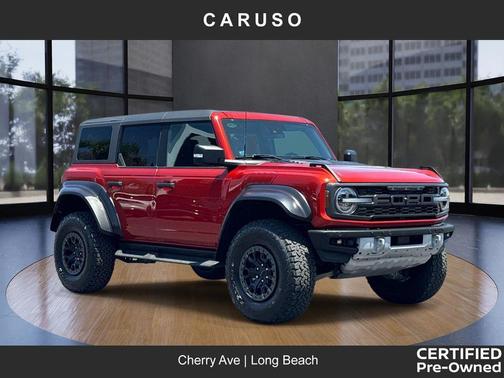 Chili Pepper Red 2022 Ford Bronco Raptor