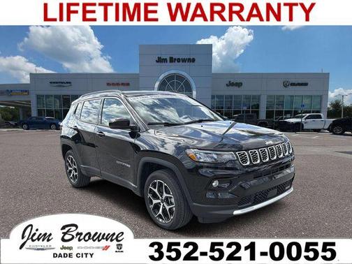 Diamond Black 2026 Jeep Compass Limited