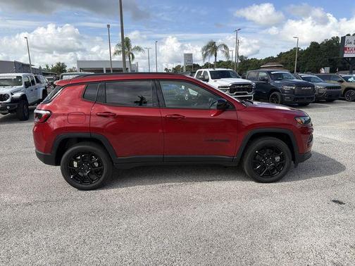Red 2026 Jeep Compass Latitude