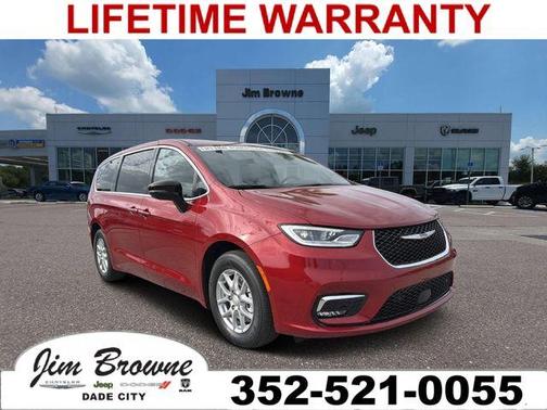 Red 2026 Chrysler Pacifica Select