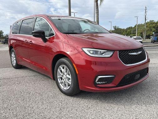Red 2026 Chrysler Pacifica Select