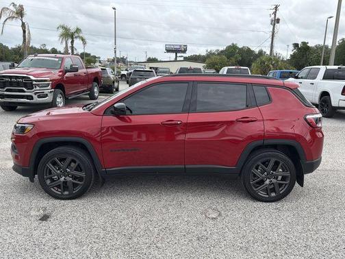 Red 2026 Jeep Compass Latitude