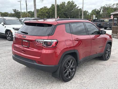 Red 2026 Jeep Compass Latitude