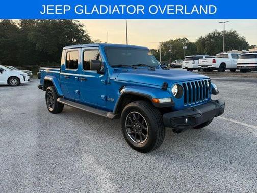 Hydro Blue Pearlcoat 2021 Jeep Gladiator Overland