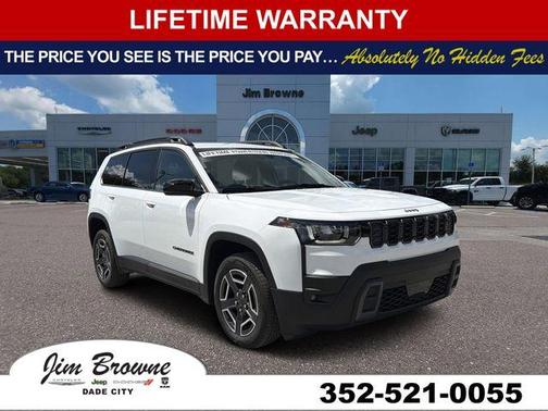 Bright White Clearcoat 2026 Jeep Cherokee LAREDO/LIMITED