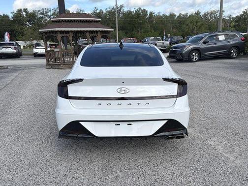 Quartz White 2022 Hyundai SONATA SEL Plus