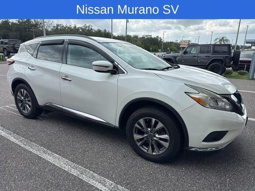 Pearl White 2017 Nissan Murano SV