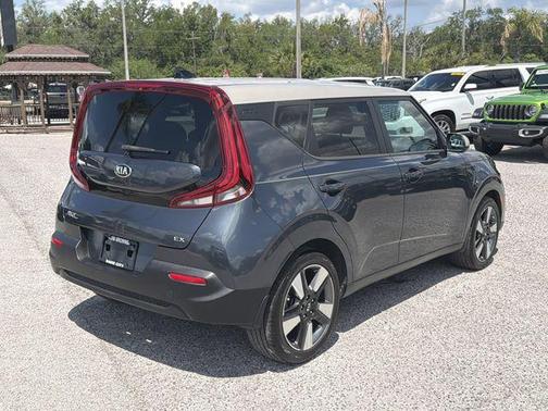 Gravity Gray / Gold Roof 2020 Kia Soul EX