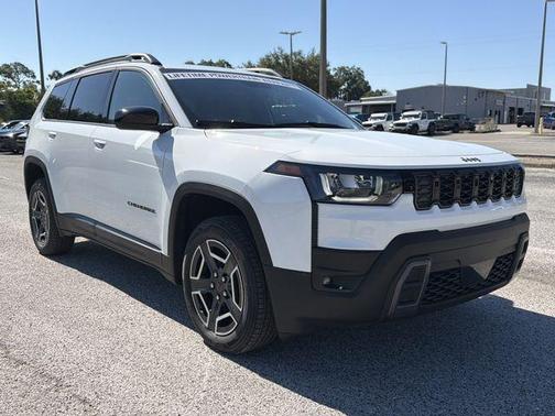 Bright White Clearcoat 2026 Jeep Cherokee LAREDO/LIMITED