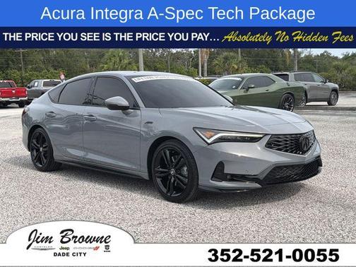 Gray 2026 Acura Integra A-Spec Technology