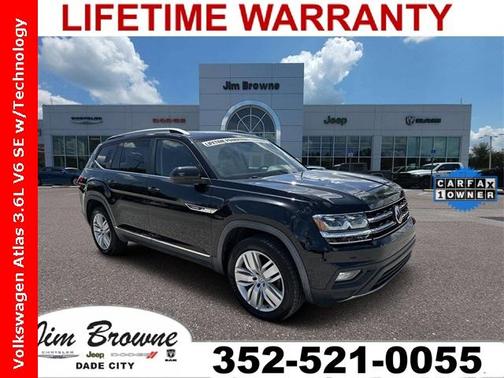 2019 Volkswagen Atlas 3.6L SE w/Technology