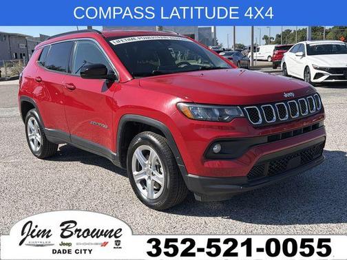 Redline Pearlcoat 2023 Jeep Compass Latitude