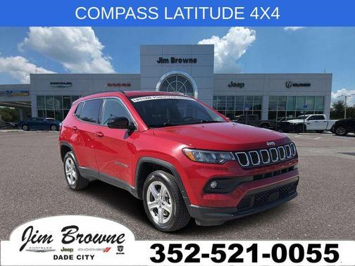 Redline Pearlcoat 2023 Jeep Compass Latitude