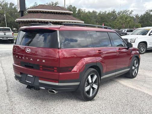 Red 2024 Hyundai SANTA FE Limited