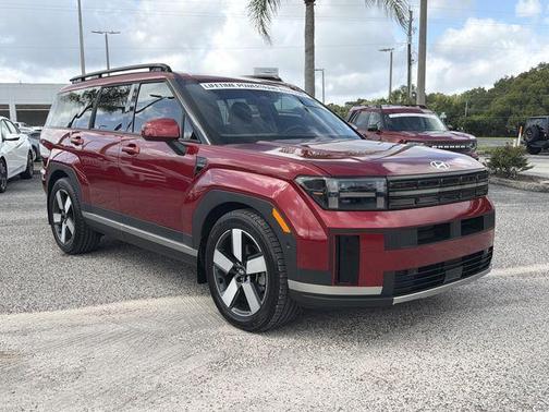 Red 2024 Hyundai SANTA FE Limited
