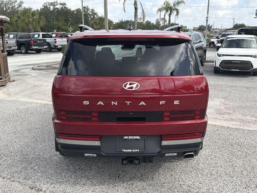 Red 2024 Hyundai SANTA FE Limited